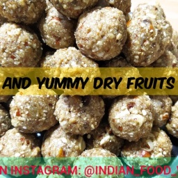 Healthy And Yummy Dry Fruits Laddu